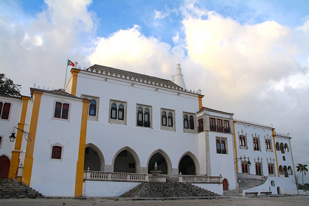 Palácio Nacional de Sintra, voorkant